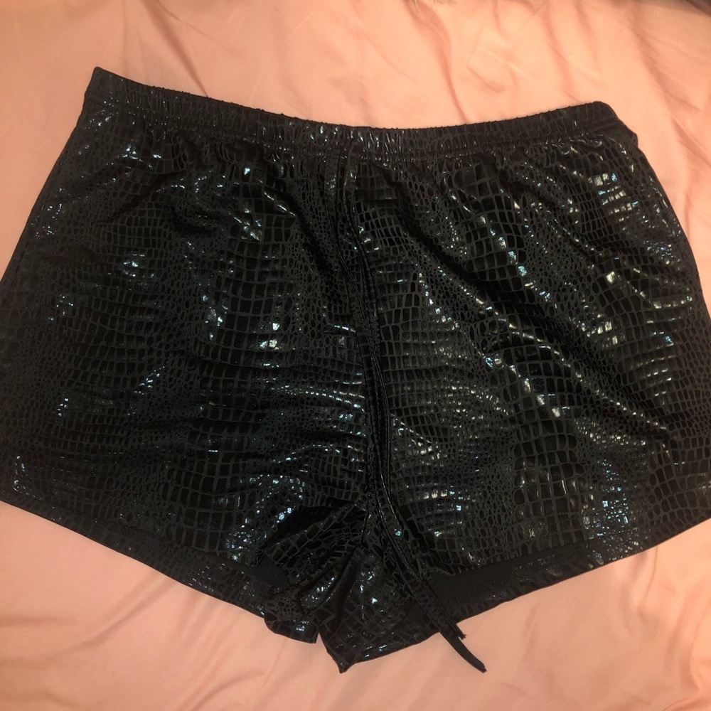 Snake Skin print shorts